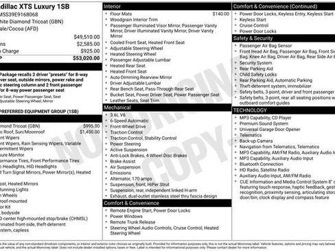 Used 2014 Cadillac XTS Luxury FWD image 20