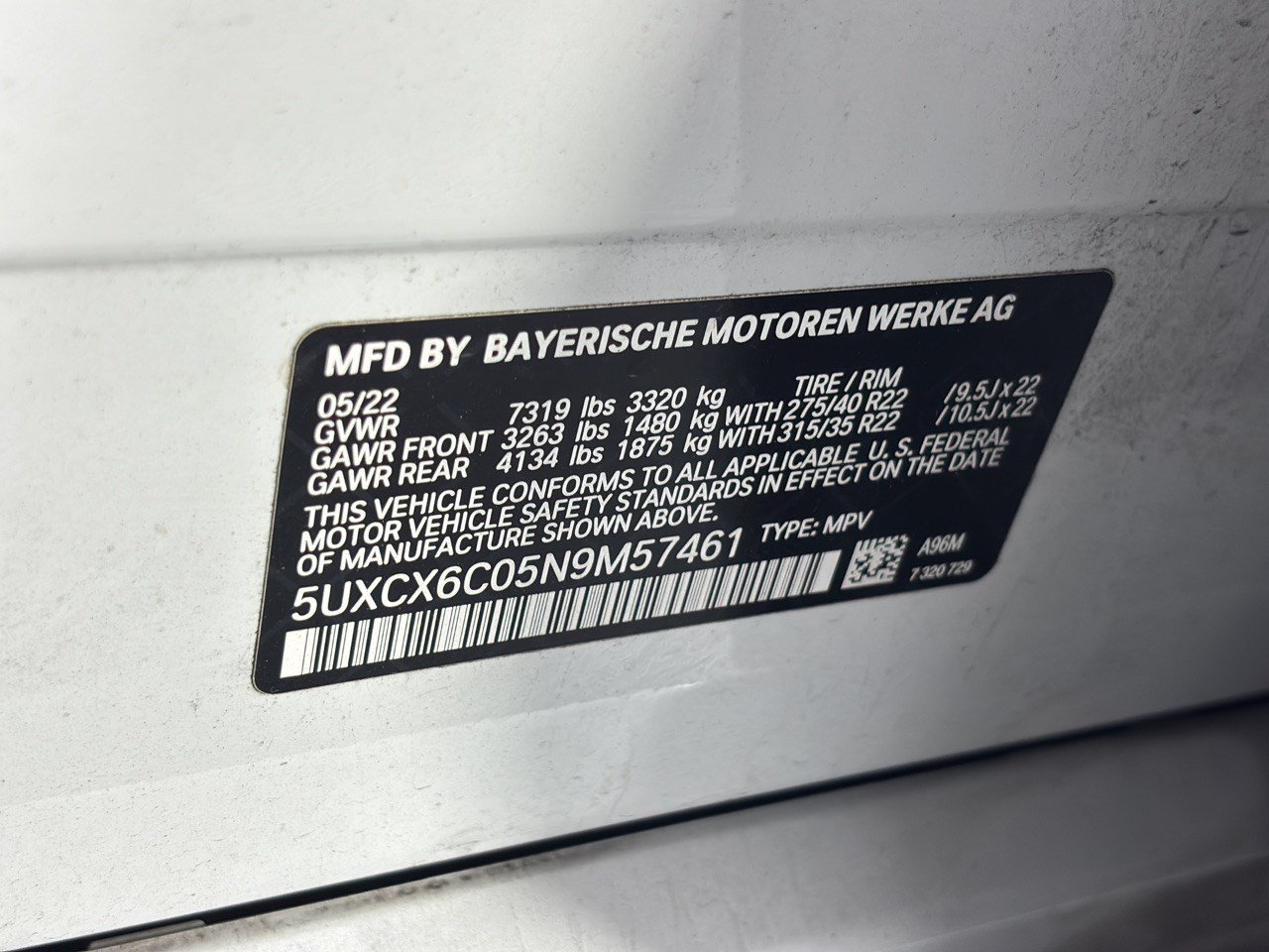 Used 2022 BMW X7 M50i AWD/4WD image 32