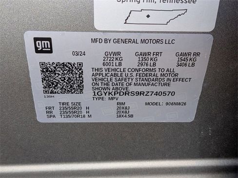 Certified 2024 Cadillac XT6 Premium Luxury w/ LPO, Floor Liner Package image 30