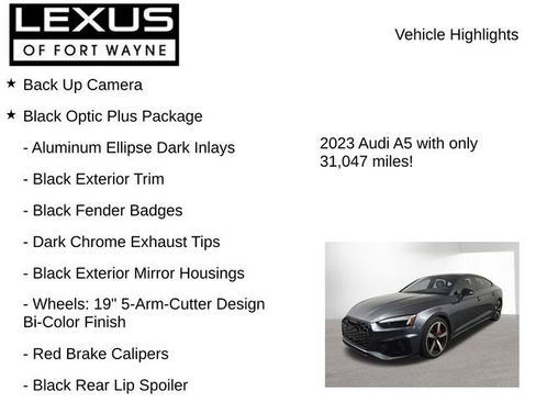 Used 2023 Audi A5 2.0T Premium Plus w/ Premium Plus AWD/4WD image 8