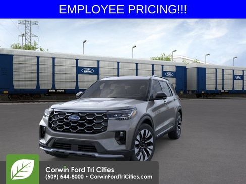 New 2026 Ford Explorer Platinum w/ LUX Leather Package AWD/4WD image 3