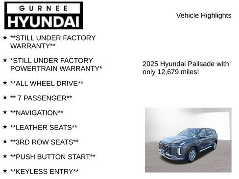 Certified 2025 Hyundai Palisade SEL AWD/4WD image 7