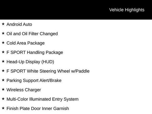 Used 2023 Lexus RX 350 F Sport image 8