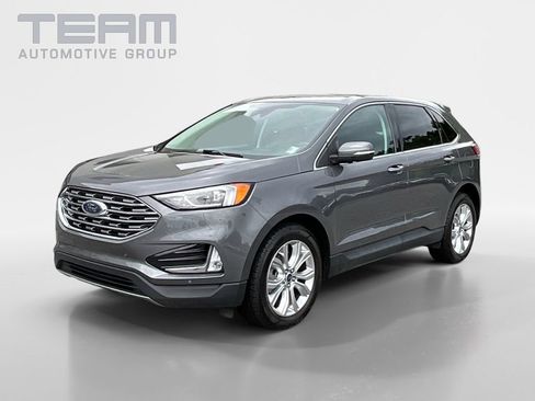 Used 2021 Ford Edge Titanium w/ Cargo Accessory Package FWD image 3