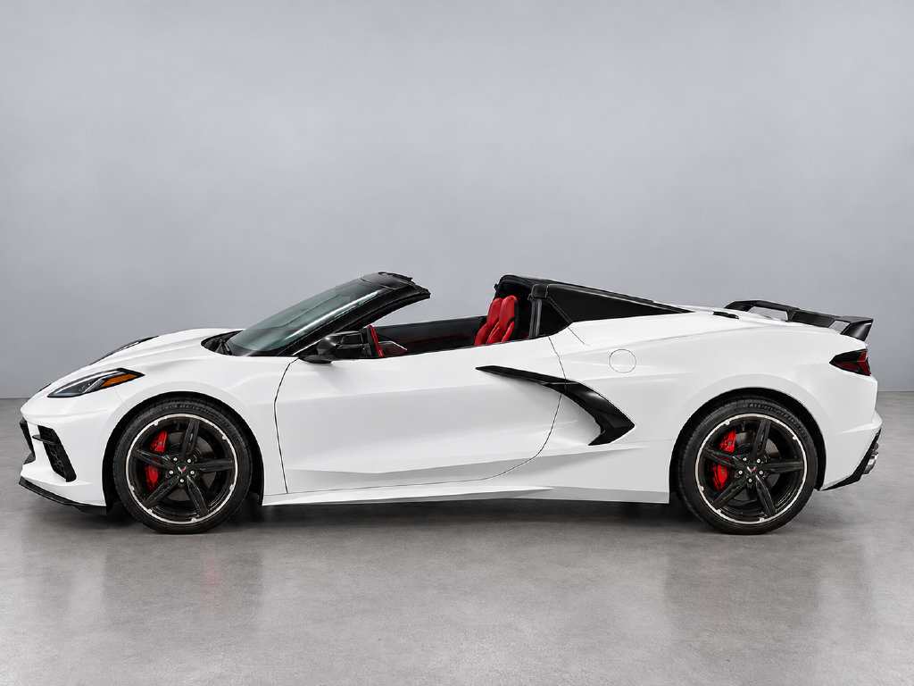 Used 2021 Chevrolet Corvette Stingray Premium Conv w/ Z51 Performance Package RWD image 2