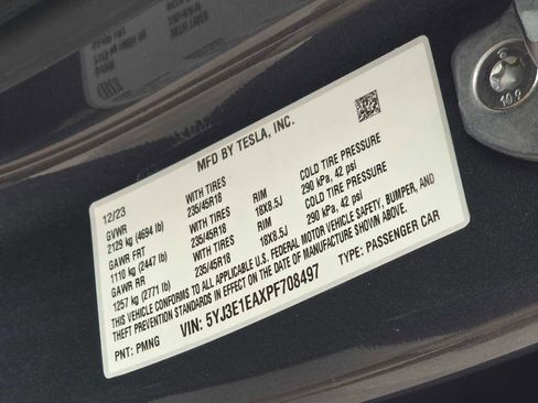 Used 2023 Tesla Model 3 Standard Range image 25