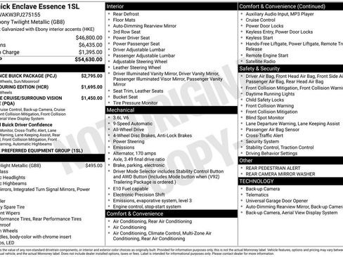 Certified 2023 Buick Enclave Essence w/ Experience Buick Package AWD/4WD image 35