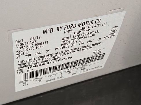 Used 2019 Ford Explorer Limited w/ Class III Trailer Tow Package image 10