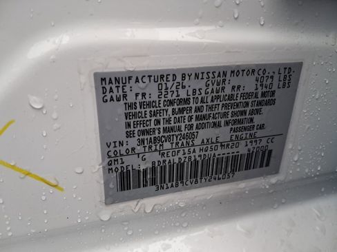 New 2026 Nissan Sentra SV w/ Floor Mat Package image 31