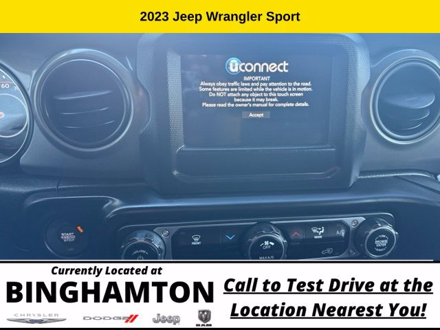 Used 2023 Jeep Wrangler Unlimited Sport AWD/4WD image 14