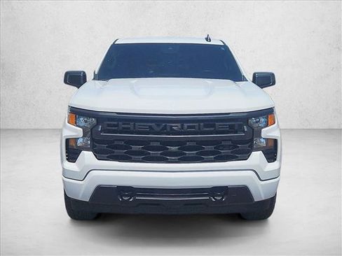 Used 2025 Chevrolet Silverado 1500 Custom w/ Turbomax Blackout Package RWD image 2