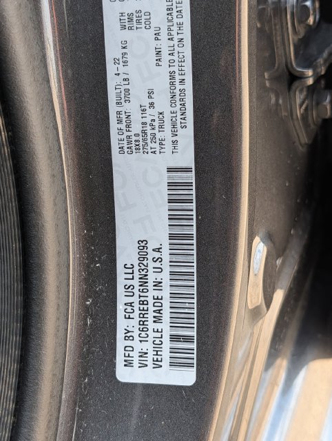 Used 2022 RAM 1500 Big Horn RWD image 27