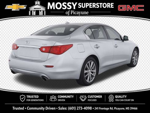 Used 2015 INFINITI Q50 Premium w/ Spare Tire Package RWD image 4
