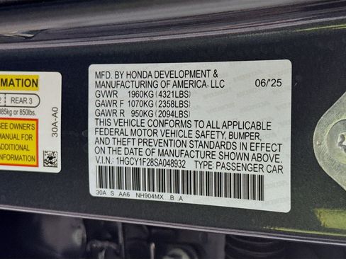 Used 2025 Honda Accord LX image 38