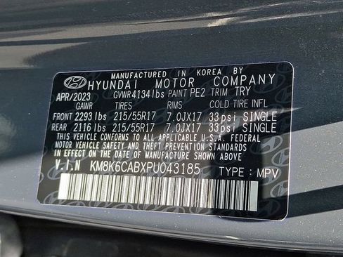 Certified 2023 Hyundai Kona SEL w/ Cargo Package AWD/4WD image 26