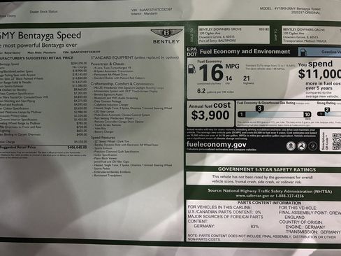 New 2026 Bentley Bentayga Speed image 49