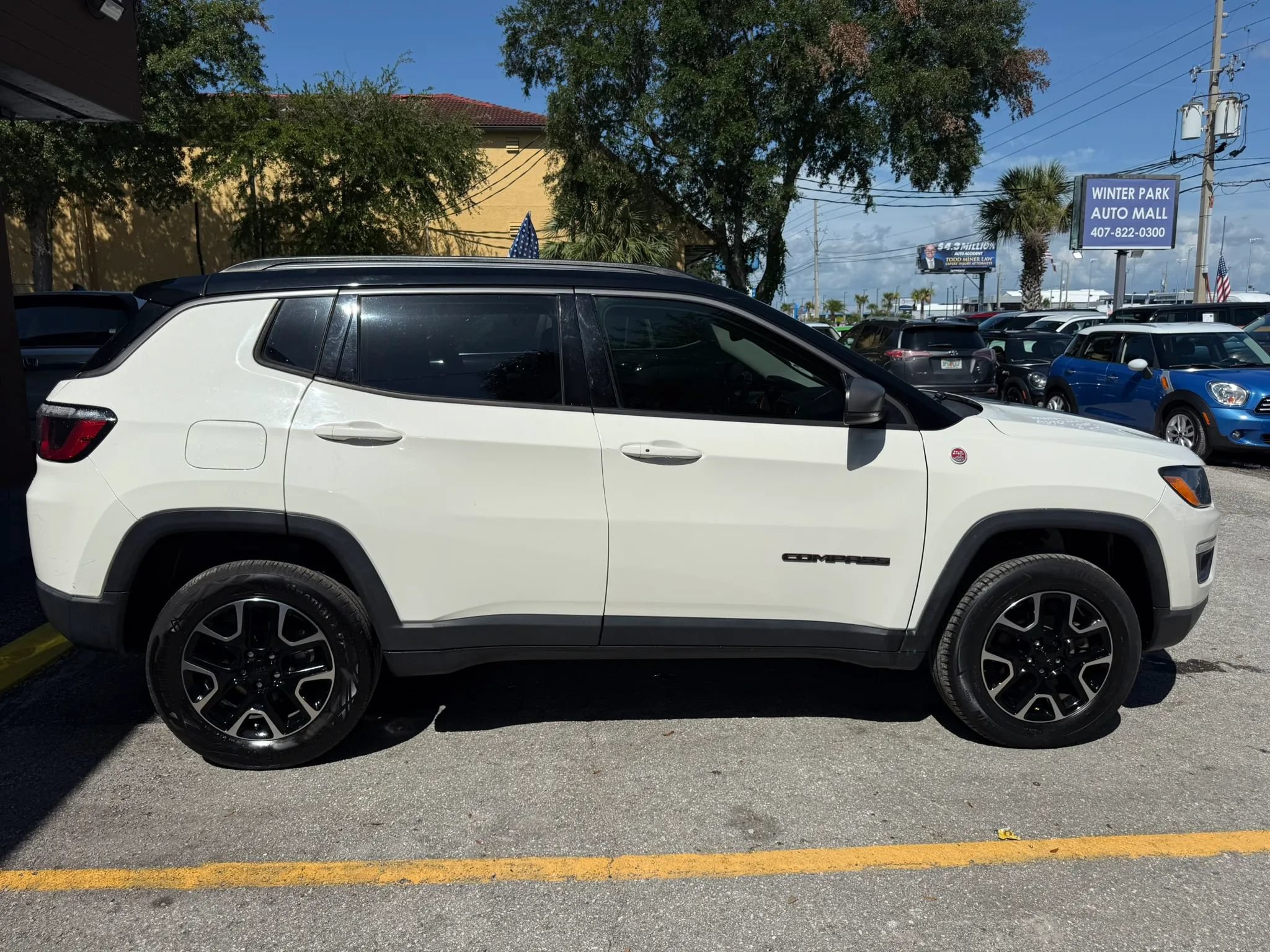 Used 2021 Jeep Compass Trailhawk AWD/4WD image 5