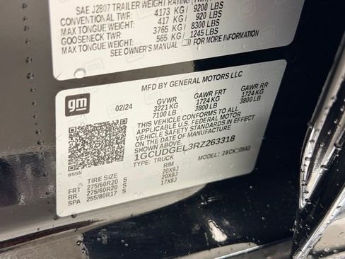 Certified 2024 Chevrolet Silverado 1500 LTZ image 23