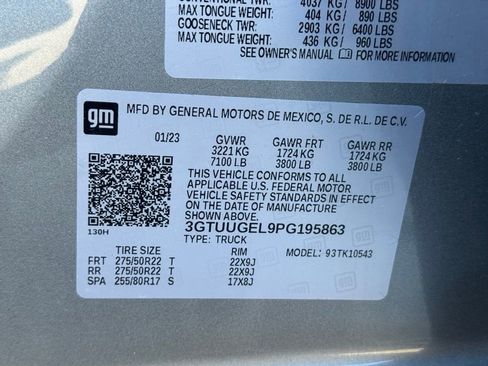 Used 2023 GMC Sierra 1500 Denali w/ Technology Package image 25