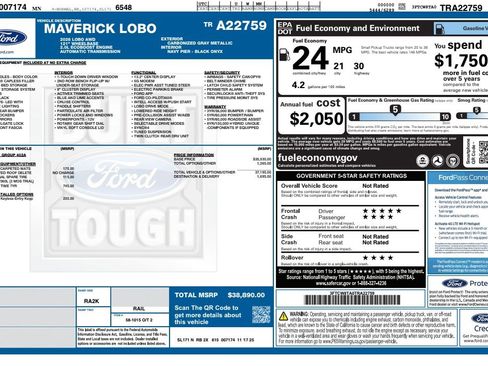 New 2026 Ford Maverick Lobo AWD/4WD image 6