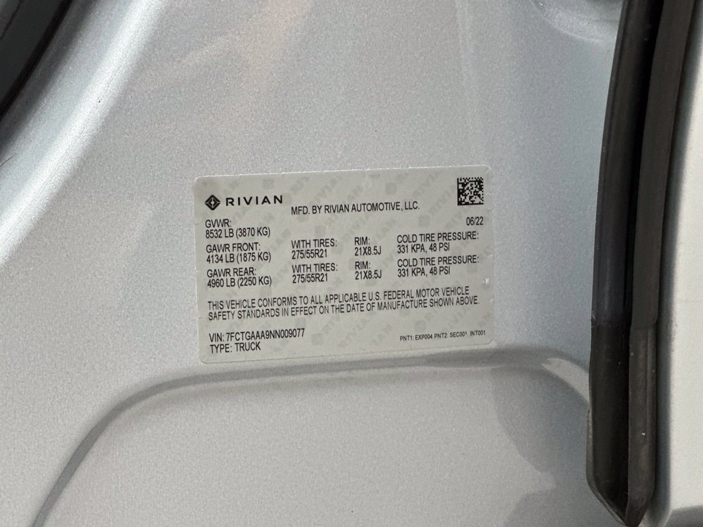 Used 2022 Rivian R1T Adventure AWD/4WD image 37