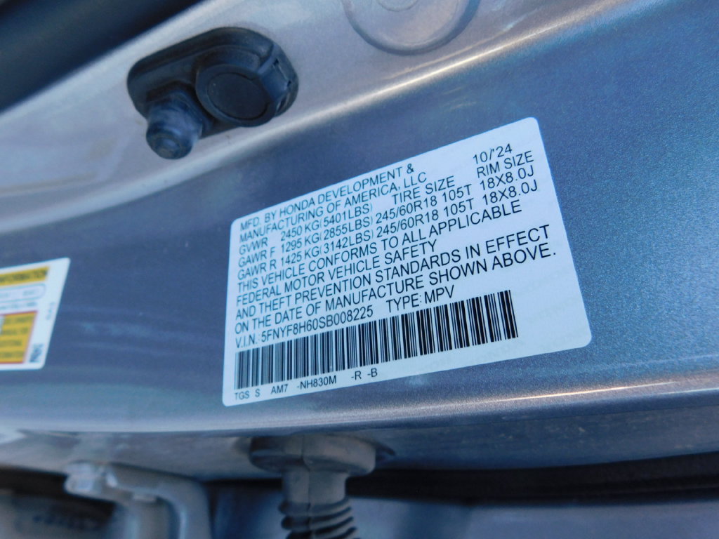Certified 2025 Honda Passport TrailSport image 12