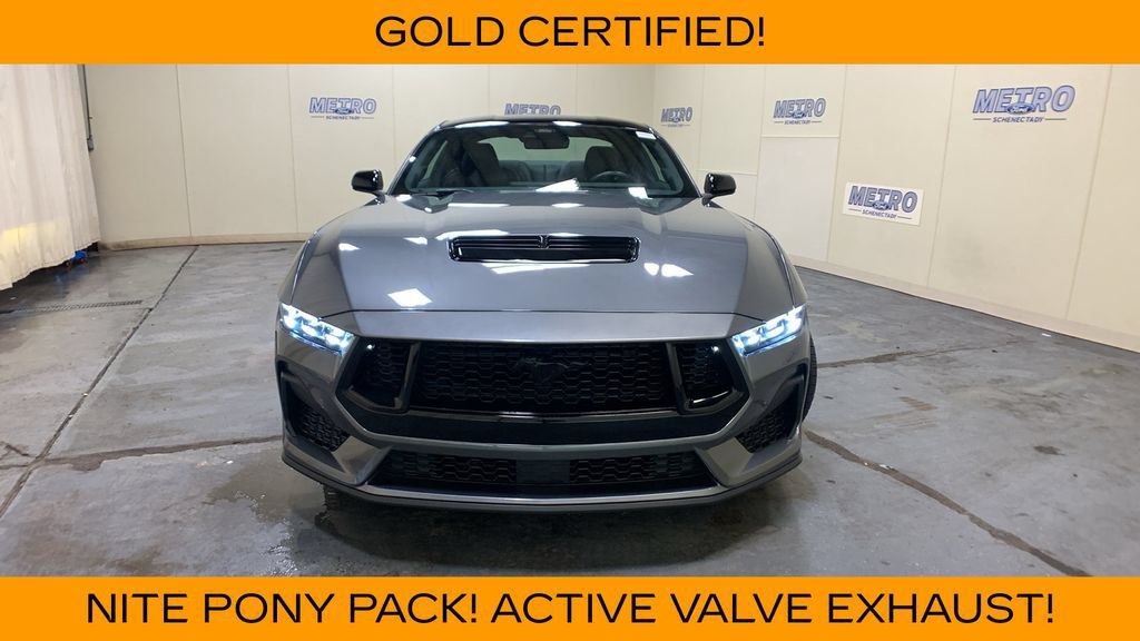 Certified 2025 Ford Mustang GT Premium w/ Mustang Nite Pony Package RWD image 37