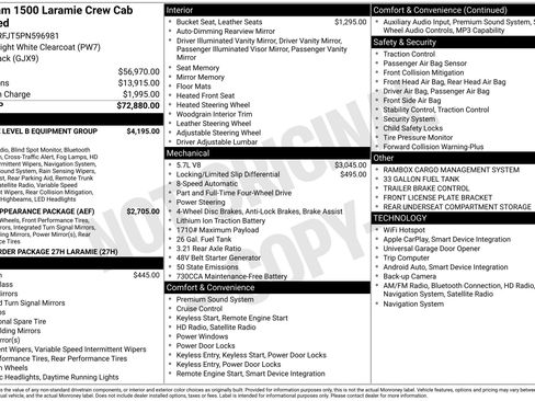 Used 2023 RAM 1500 Laramie image 36