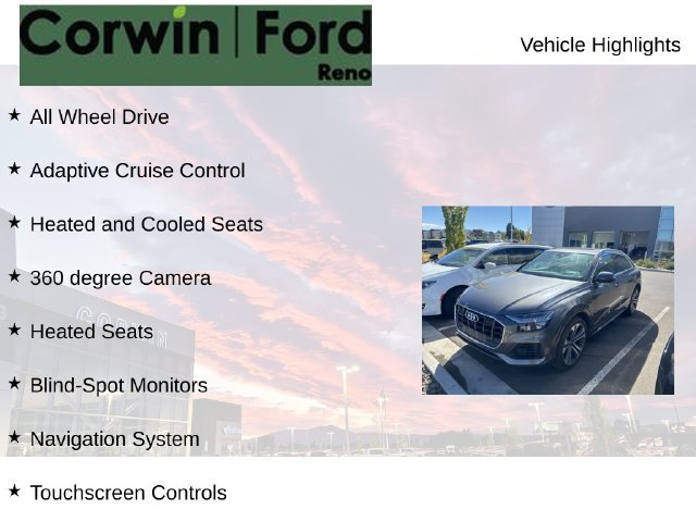 Used 2019 Audi Q8 Prestige w/ Luxury Package AWD/4WD image 8