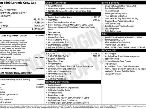 Used 2023 RAM 1500 Laramie RWD image 8