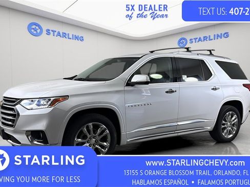 Used 2021 Chevrolet Traverse High Country w/ LPO, 'HIT The Road' Package image 1