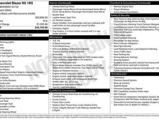 Used 2024 Chevrolet Blazer RS FWD video 2