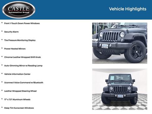 Used 2018 Jeep Wrangler Unlimited Sport S AWD/4WD image 8
