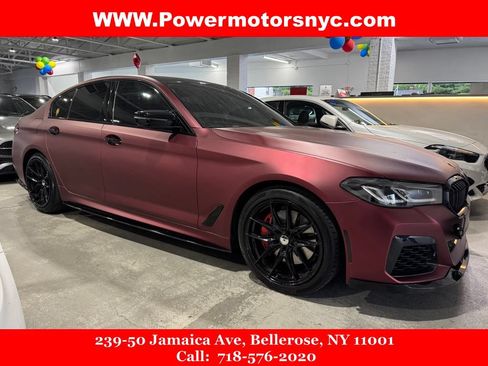 Used 2021 BMW 540i w/ M Sport Package RWD image 1