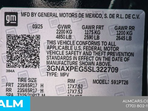 Used 2025 Chevrolet Equinox LT image 43