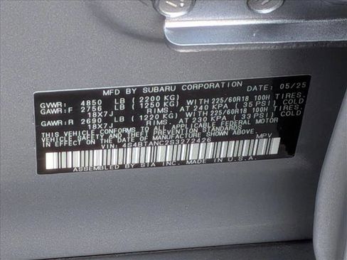 Used 2025 Subaru Outback Limited image 26