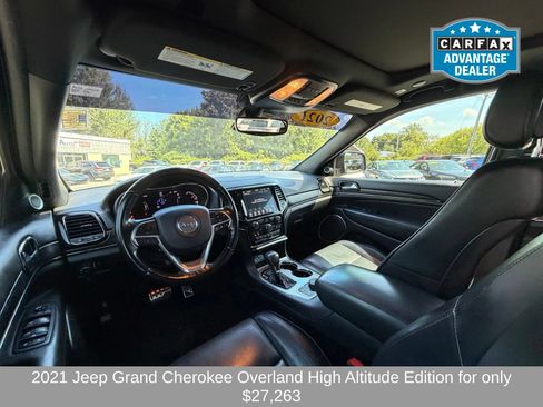 Used 2021 Jeep Grand Cherokee High Altitude AWD/4WD image 11