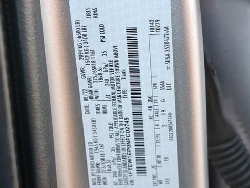 Used 2022 Ford F150 XLT w/ Equipment Group 302A High image 32