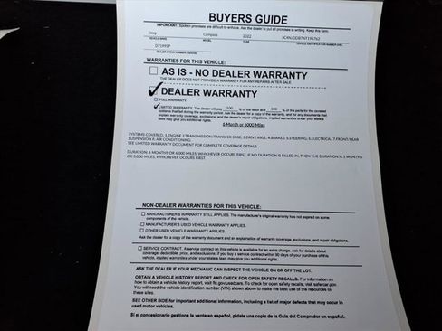 Used 2022 Jeep Compass Trailhawk image 35