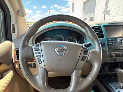 Used 2014 Nissan Armada Platinum w/ 2nd Row Captain Seat Package RWD image 22