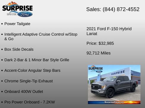 Used 2021 Ford F150 Lariat AWD/4WD image 30