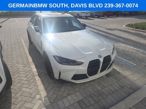Used 2024 BMW M3 Competition w/ Parking Assistance Package RWD image 16