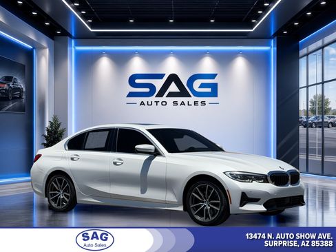 Used 2021 BMW 330i Sedan w/ Premium Package RWD image 1
