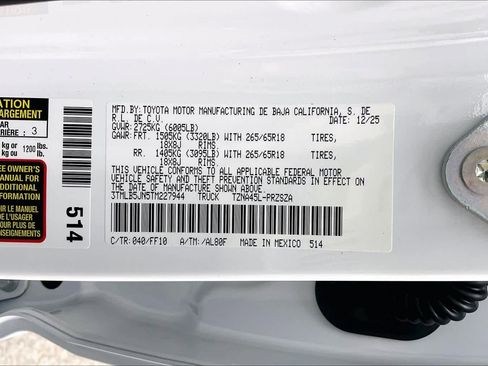 New 2026 Toyota Tacoma SR5 image 21