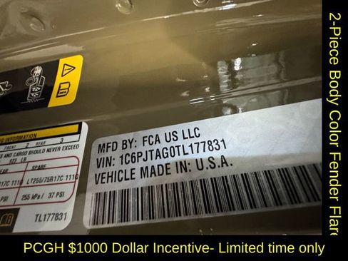 New 2026 Jeep Gladiator Willys image 27