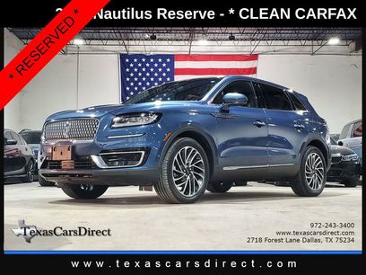 Used 2019 Lincoln Nautilus Reserve