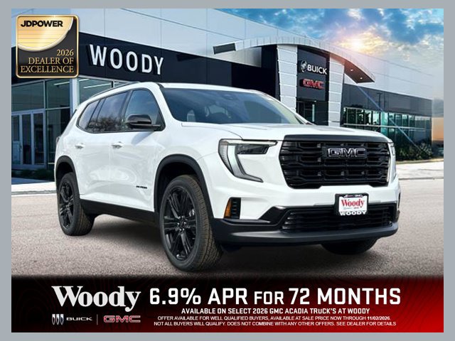 New 2026 GMC Acadia Elevation w/ Black Edition AWD/4WD image 1