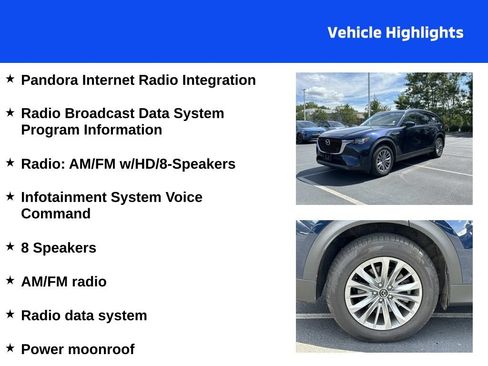 Used 2024 MAZDA CX-90 Plug-In Hybrid w/ Preferred AWD/4WD image 4