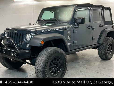 Used 2017 Jeep Wrangler Unlimited Rubicon AWD/4WD image 1