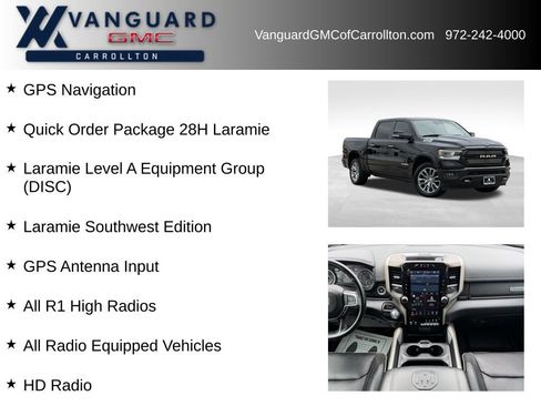 Used 2022 RAM 1500 Laramie w/ Laramie Southwest Edition RWD image 6
